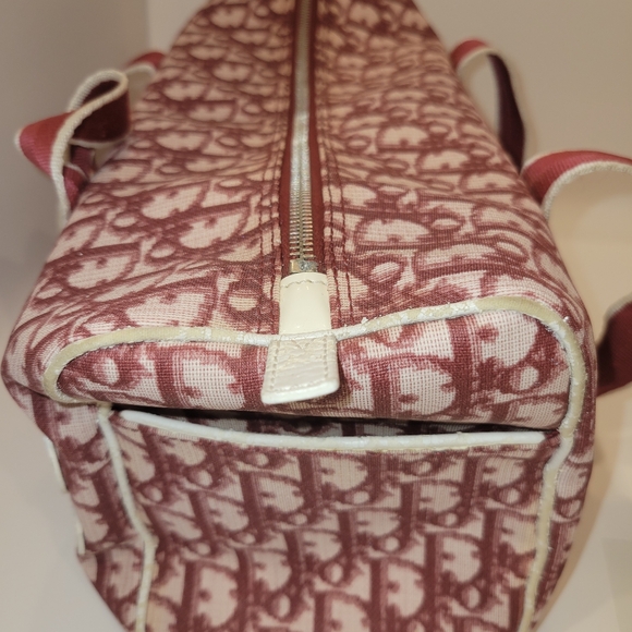 VGUC DIOR top handle Canvas Boston bag #2 - Picture 8 of 8